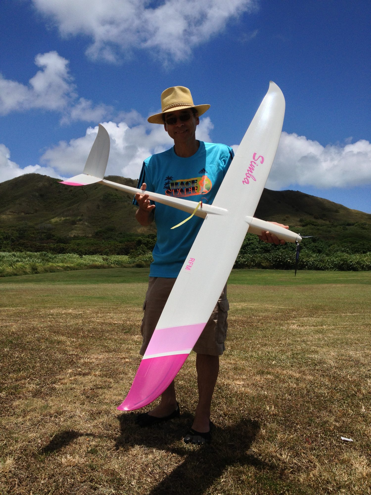 Jon Twidwell with his speed monster