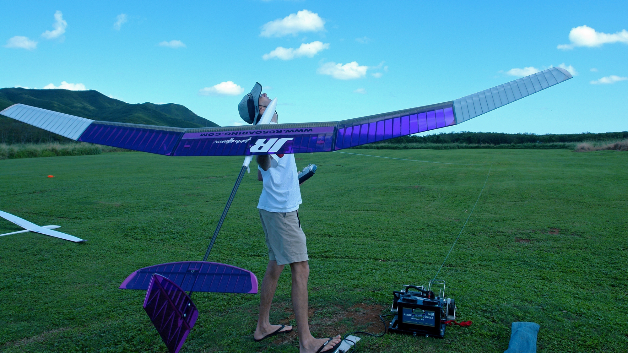 2006 - Joe Nave launching his AVA
