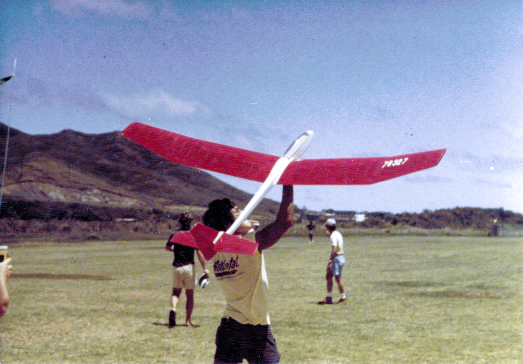 1970s - Mark Chung launching Dave Wartel's Aquila