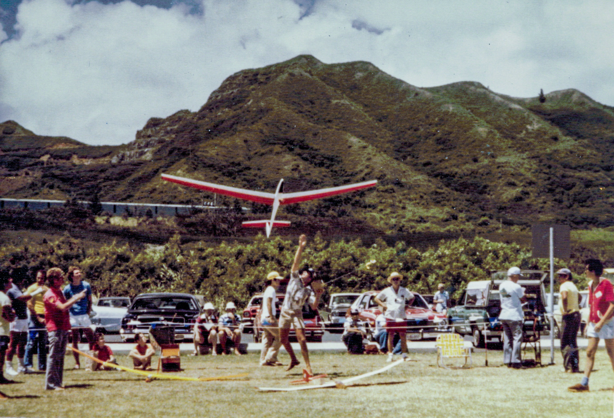 1970s - Ben Clerx launching at club contest